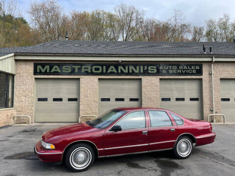 1995 Chevrolet Caprice for sale at Mastroianni Auto Sales in Palmer MA