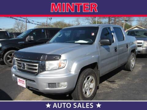 2012 Honda Ridgeline for sale at Minter Auto Sales in South Houston TX