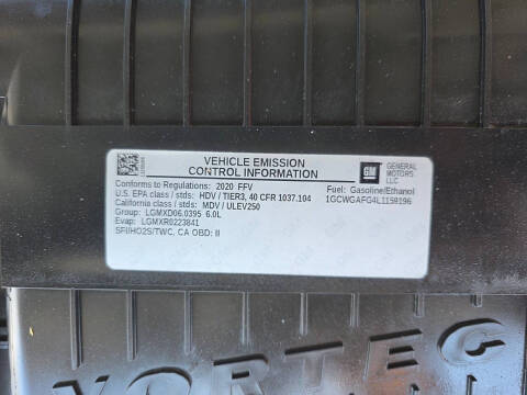 2020 Chevrolet Express 2500