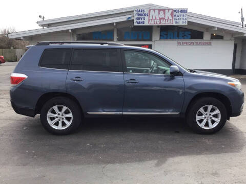 2013 Toyota Highlander for sale at M & K Auto Sales in Granite City IL