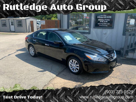2017 Nissan Altima for sale at Rutledge Auto Group in Palestine TX