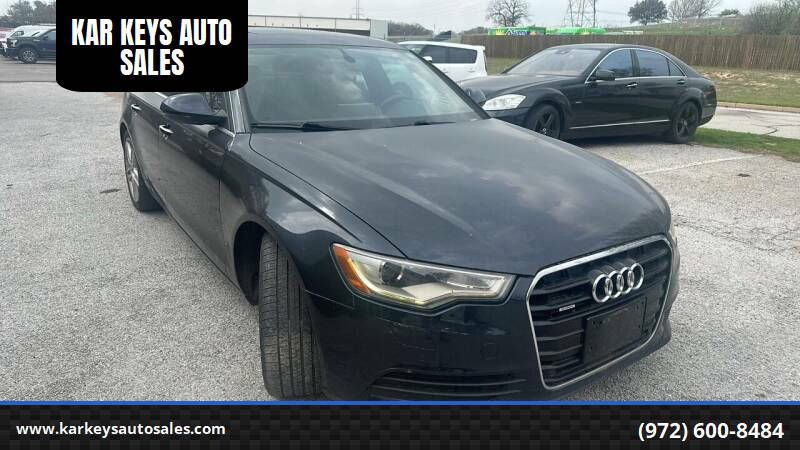 2015 Audi A6 for sale at KAR KEYS AUTO SALES in Hurst TX