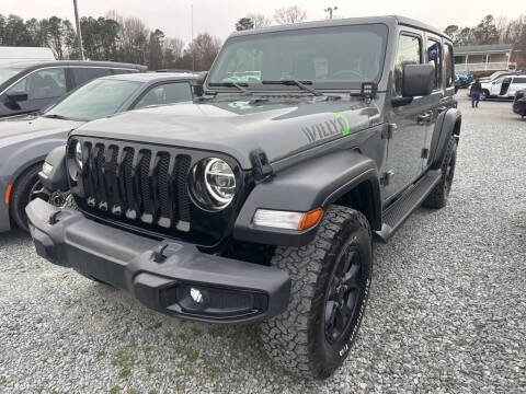 2020 Jeep Wrangler Unlimited for sale at Impex Auto Sales in Greensboro NC