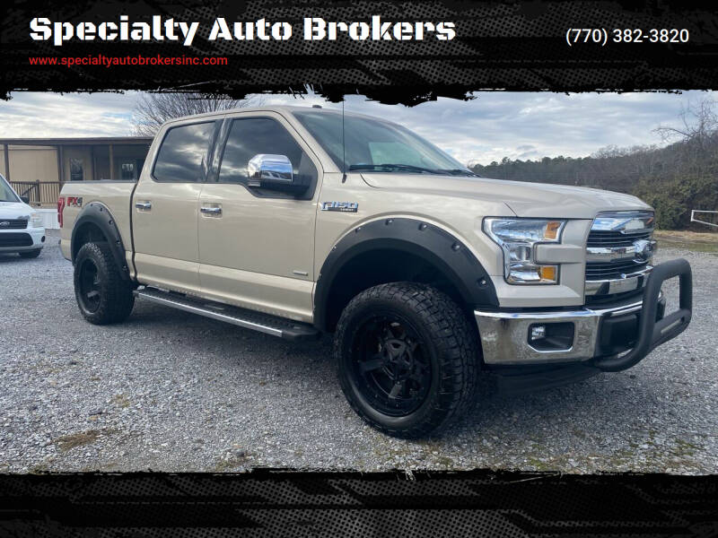 2017 Ford F-150 for sale at Specialty Auto Brokers in Cartersville GA