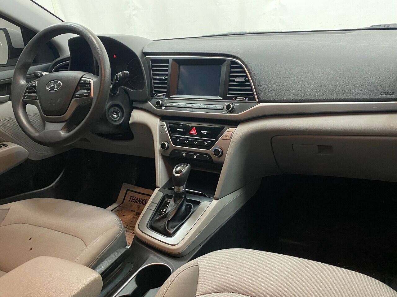 2017 Hyundai Elantra Value Edition 4dr Sedan (US) - White exterior view 11