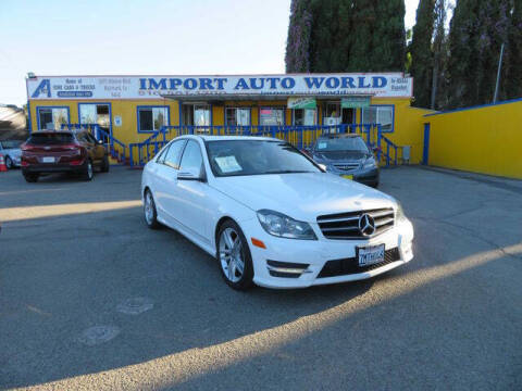 2014 Mercedes-Benz C-Class for sale at Import Auto World in Hayward CA