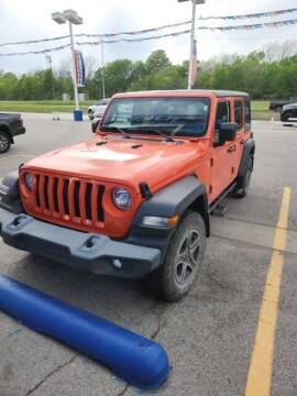 2018 Jeep Wrangler Unlimited for sale at CHEVROLET SUBURBANO in Claremore OK