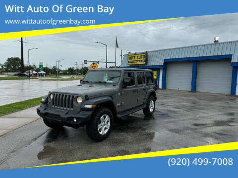 2020 Jeep Wrangler Unlimited for sale at Witt Auto Of Green Bay in Green Bay WI