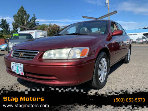 2001 Toyota Camry for sale at Stag Motors in Portland OR