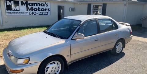 1997 Toyota Corolla for sale at Mama's Motors in Greenville SC