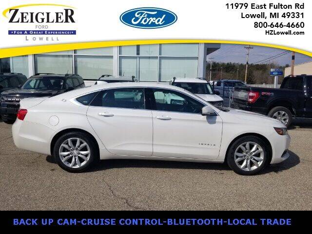 2016 Chevrolet Impala for sale at Zeigler Ford of Plainwell - Jeff Bishop in Plainwell MI
