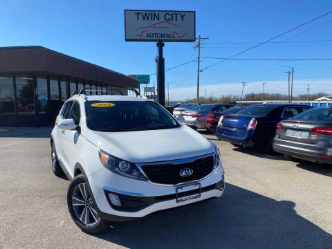 2014 Kia Sportage for sale at TWIN CITY AUTO MALL in Bloomington IL