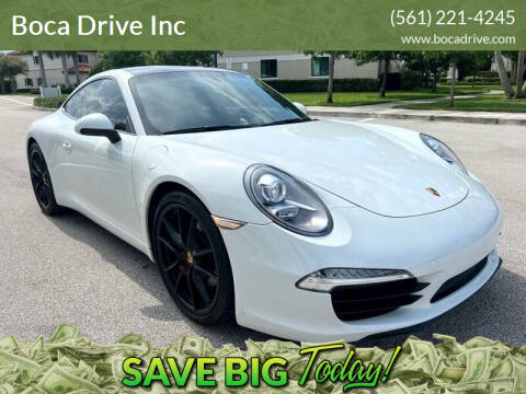 2016 Porsche 911 for sale at Boca Drive Inc in Oakland Park FL