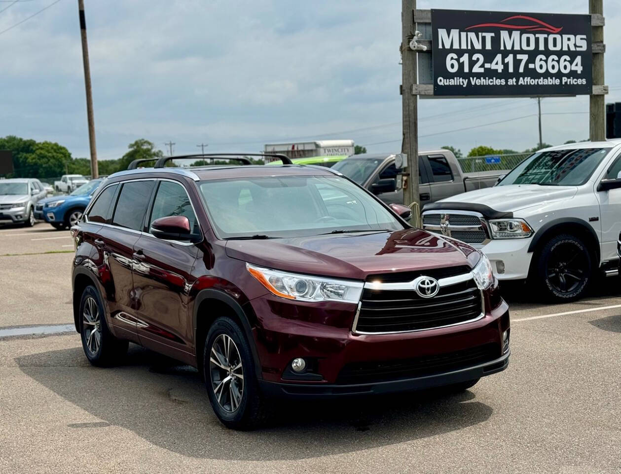 2016 Toyota Highlander for sale at MINT MOTORS in Ramsey, MN