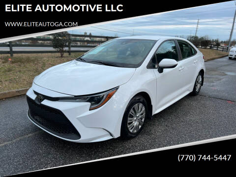 2020 Toyota Corolla for sale at ELITE AUTOMOTIVE LLC in Alpharetta GA