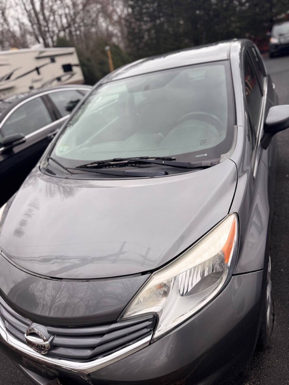 Gray 2016 Nissan Versa Note S S 4dr Hatchback 2