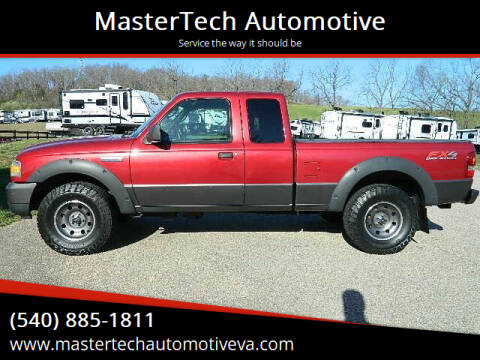 2007 Ford Ranger for sale at MasterTech Automotive in Staunton VA