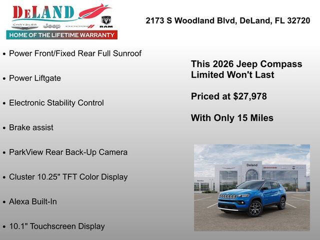 2026 Jeep Compass Limited