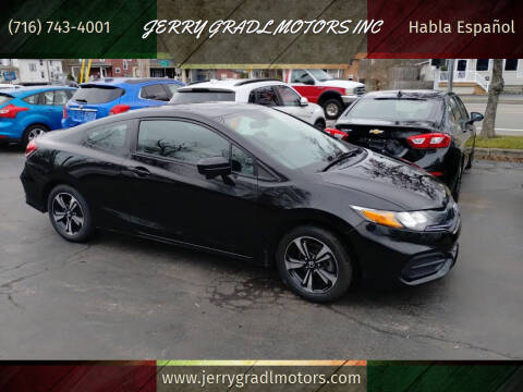 2015 Honda Civic for sale at JERRY GRADL MOTORS INC in North Tonawanda NY