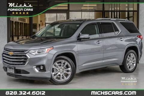 2019 Chevrolet Traverse for sale at Mich's Foreign Cars in Hickory NC