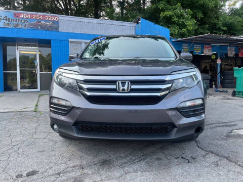 2017 Honda Pilot for sale at 4 Brothers Auto Sales LLC in Brookhaven GA