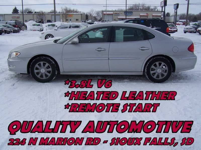 2008 Buick LaCrosse for sale at Quality Automotive in Sioux Falls SD