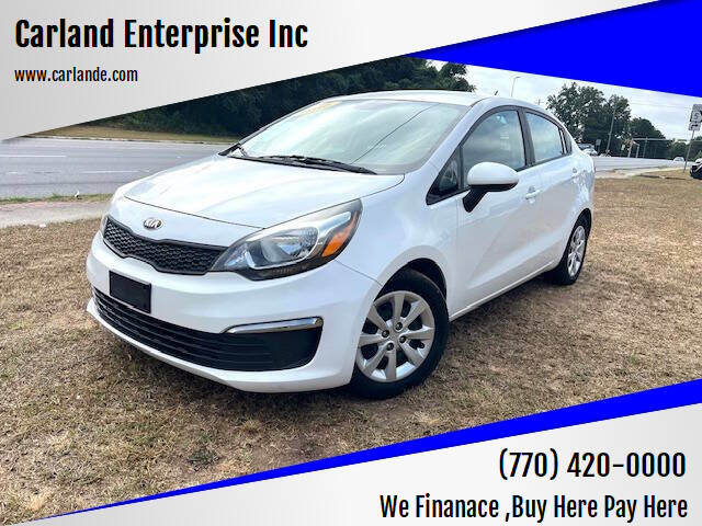 2016 Kia Rio for sale at Carland Enterprise Inc in Marietta GA