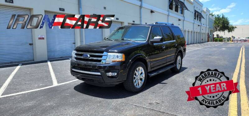 2016 Ford Expedition for sale at IRON CARS in Hollywood FL