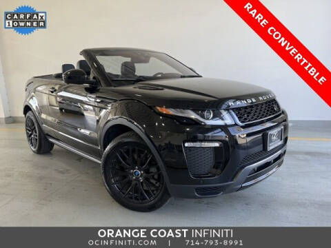 2019 Land Rover Range Rover Evoque Convertible for sale at NewCenturyAutomotive.com - ORANGE COAST INFINITI in Westminster CA