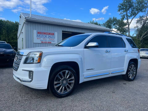 2016 GMC Terrain for sale at HOLLINGSHEAD MOTOR SALES in Cambridge OH