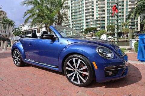2014 Volkswagen Beetle Convertible for sale at Choice Auto Brokers in Fort Lauderdale FL