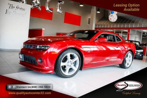 2015 Chevrolet Camaro for sale at Quality Auto Center in Springfield NJ