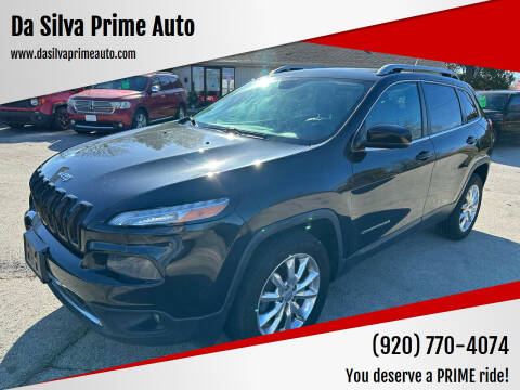 2014 Jeep Cherokee for sale at Da Silva Prime Auto in Green Bay WI