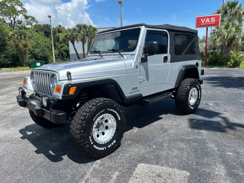 2004 Jeep Wrangler for sale at STEPANEK'S AUTO SALES & SERVICE INC. in Vero Beach FL