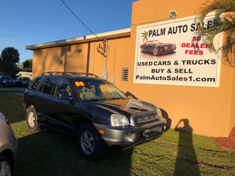 2004 Hyundai Santa Fe for sale at Palm Auto Sales in West Melbourne FL