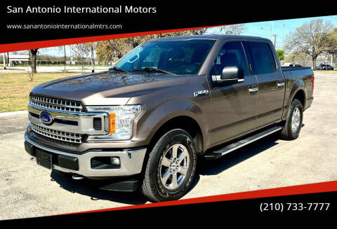 2018 Ford F-150 for sale at San Antonio International Motors in San Antonio TX