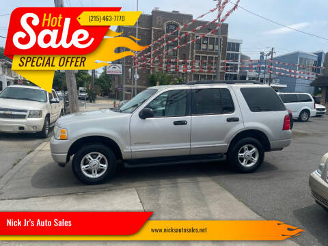 2005 Ford Explorer for sale at Nick Jr's Auto Sales in Philadelphia PA