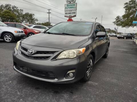 2011 Toyota Corolla for sale at BAYSIDE AUTOMALL in Lakeland FL