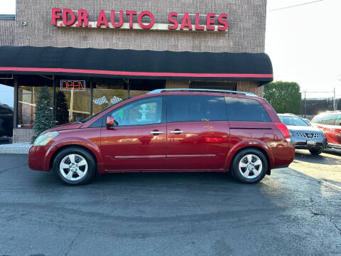 2007 Nissan Quest for sale at F.D.R. Auto Sales in Springfield MA