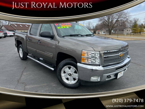 2012 Chevrolet Silverado 1500 for sale at Just Royal Motors in Omro WI