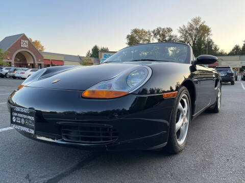 1998 Porsche Boxster for sale at CAR MASTER PROS AUTO SALES in Lynnwood WA