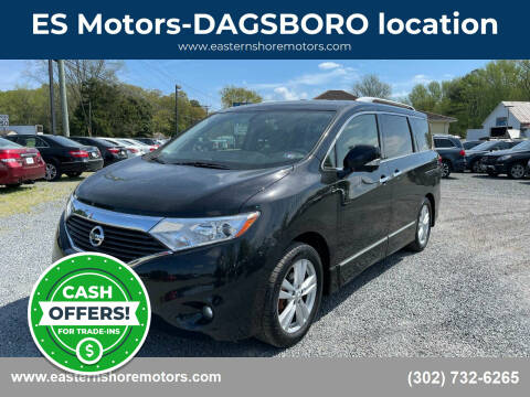 2015 Nissan Quest for sale at ES Motors-DAGSBORO location in Dagsboro DE