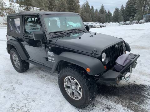 2013 Jeep Wrangler for sale at CARLSON'S USED CARS in Troy ID