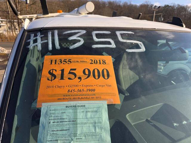 2018 Chevrolet Express 2500