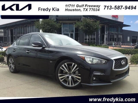 2019 Infiniti Q50 for sale at FREDY CARS FOR LESS in Houston TX