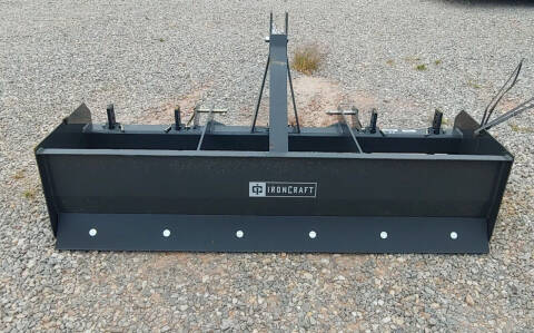 2023 ZZ IMPLEMENTS IRON CRAFT BOX BLADE STANDARD 6' for sale at NORRIS AUTO SALES in Edmond OK