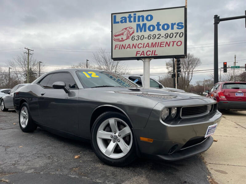 2012 Dodge Challenger for sale at Latino Motors in Aurora IL