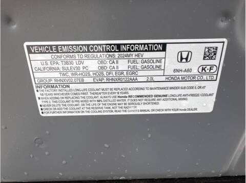 2024 Honda Accord Hybrid EX-L