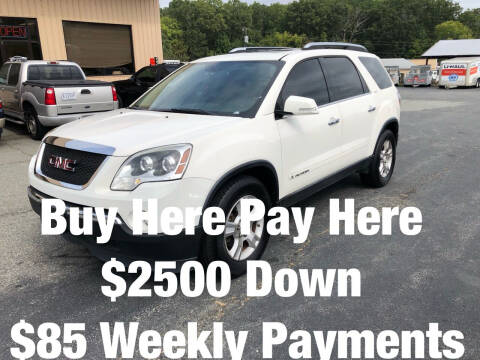 2007 GMC Acadia for sale at ABED'S AUTO SALES in Halifax VA