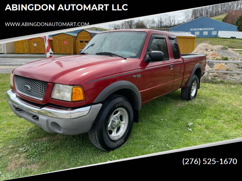 2001 Ford Ranger for sale at ABINGDON AUTOMART LLC in Abingdon VA